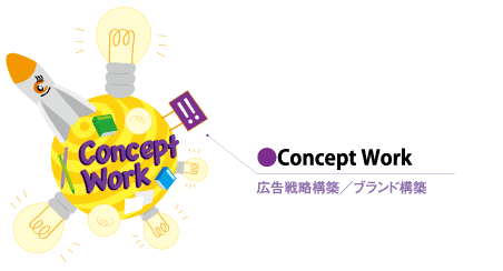 Concept Work/広告戦略構想/ブランド構想